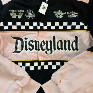 Disneyland Racing Jacket Disney Castle Princess Varsity NWT